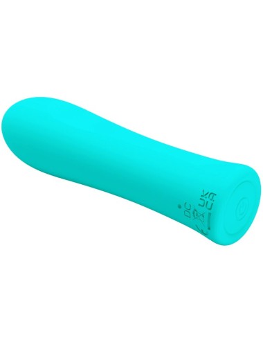 PRETTY LOVE - VIBRATORE ALFREDA SUPER POWER VERDE ACQUA