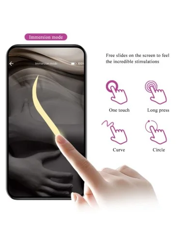 PRETTY LOVE - NINFA UOVO VIBRANTE APP CONTROLLATO LILA