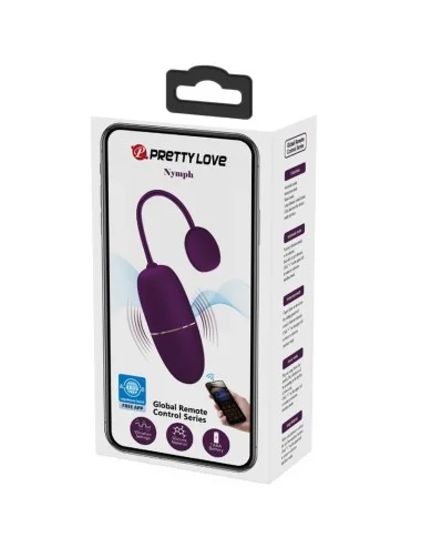 PRETTY LOVE - NINFA UOVO VIBRANTE APP CONTROLLATO LILA