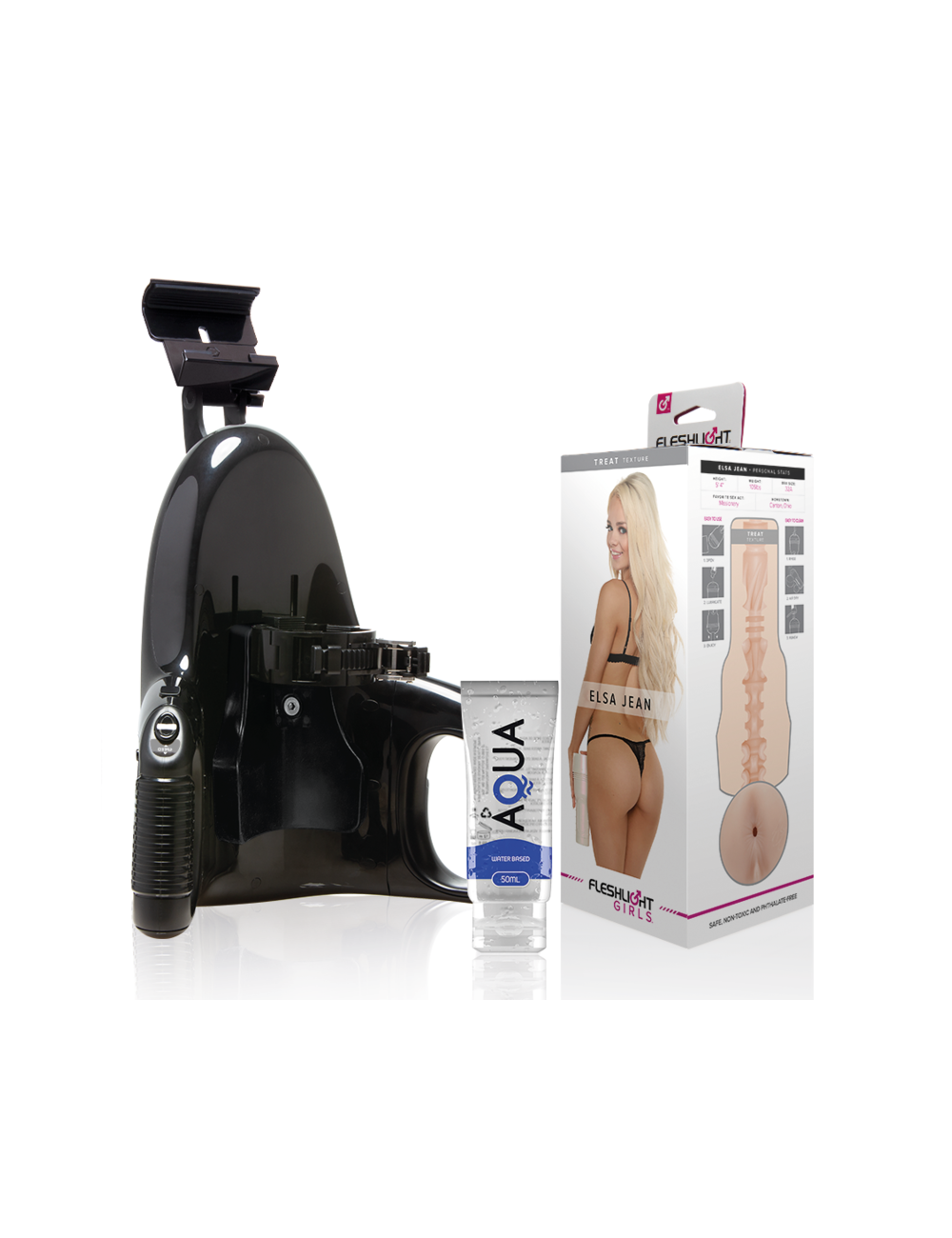 FLESHLIGHT - ELSA JEAN VAGINA TASTY + LANCIO UNIVERSALE + LUBRIFICANTE AQUA QUALITÀ 50 ML FLESHLIGHT - ELSA JEAN VAGINA TASTY + LANCIO UNIVERSALE + LUBRIFICANTE AQUA QUALITÀ 50 ML