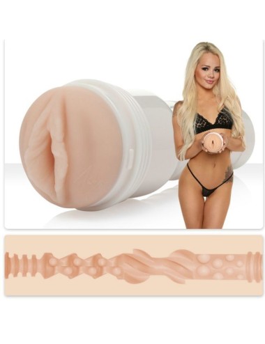 FLESHLIGHT - ELSA JEAN VAGINA TASTY + LANCIO UNIVERSALE + LUBRIFICANTE AQUA QUALITÀ 50 ML