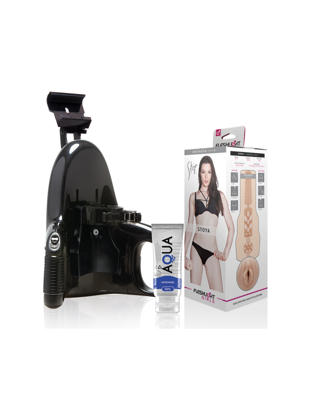 FLESHLIGHT - VAGINA STOYA DESTROYA + LANCIO UNIVERSALE + LUBRIFICANTE AQUA QUALITÀ 50 ML FLESHLIGHT - VAGINA STOYA DESTROYA + LANCIO UNIVERSALE + LUBRIFICANTE AQUA QUALITÀ 50 ML