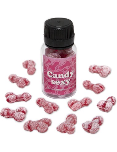 DIABLO PICANTE - CANDY SEXY VASO DA 12 GOMME GUMMY AL GUSTO FRAGOLA-CILIEGIA