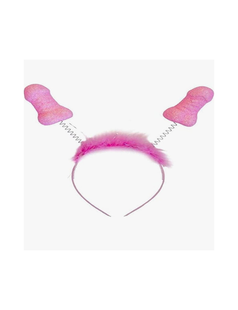DIABLO PICANTE - 6 UNITÀ ANTENNE PITO ROSA GLITTER DIABLO PICANTE - 6 UNITÀ ANTENNE PITO ROSA GLITTER