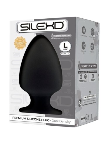 SILEXD - MODELLO 1 PLUG ANALE PREMIUM SILEXPAN SILICONE PREMIUM TERMOREATTIVO MISURA L