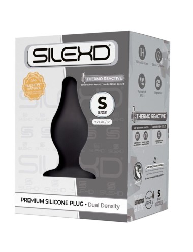 SILEXD - MODELLO 2 PLUG ANALE PREMIUM SILEXPAN SILICONE PREMIUM TERMOREATTIVO TAGLIA S