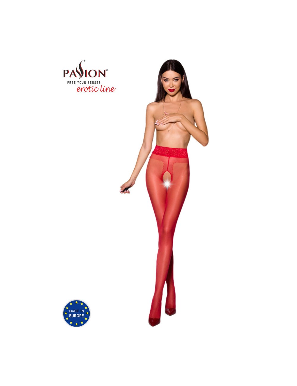 PASSION - TIOPEN 001 COLLANT ROSSO 1/2 20 DEN PASSION - TIOPEN 001 COLLANT ROSSO 1/2 20 DEN