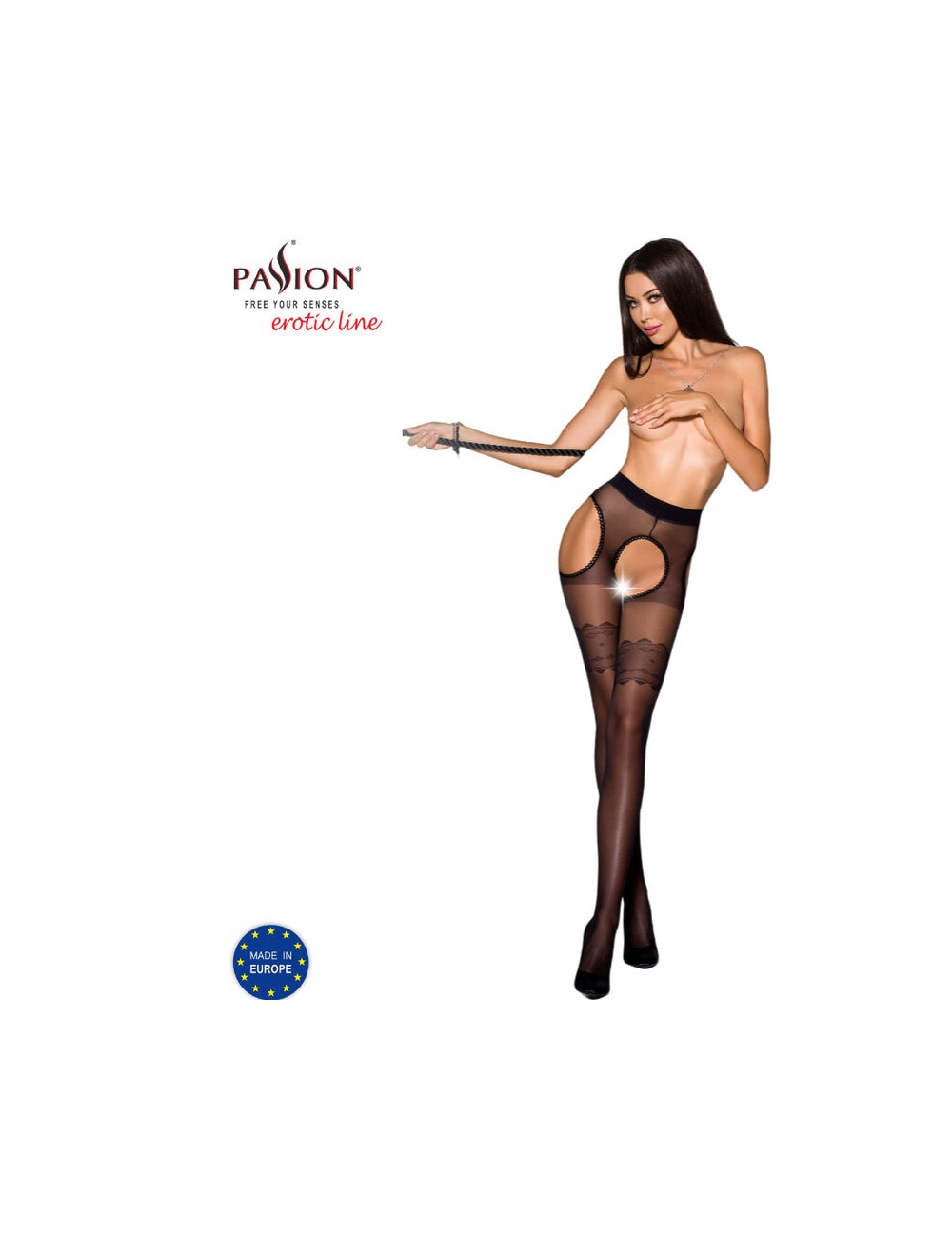 PASSION - TIOPEN 002 COLLANT NERO 3/4 20 DEN