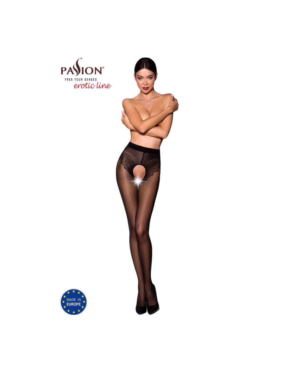 PASSION - TIOPEN 006 COLLANT NERO 3/4 30 DEN PASSION - TIOPEN 006 COLLANT NERO 3/4 30 DEN