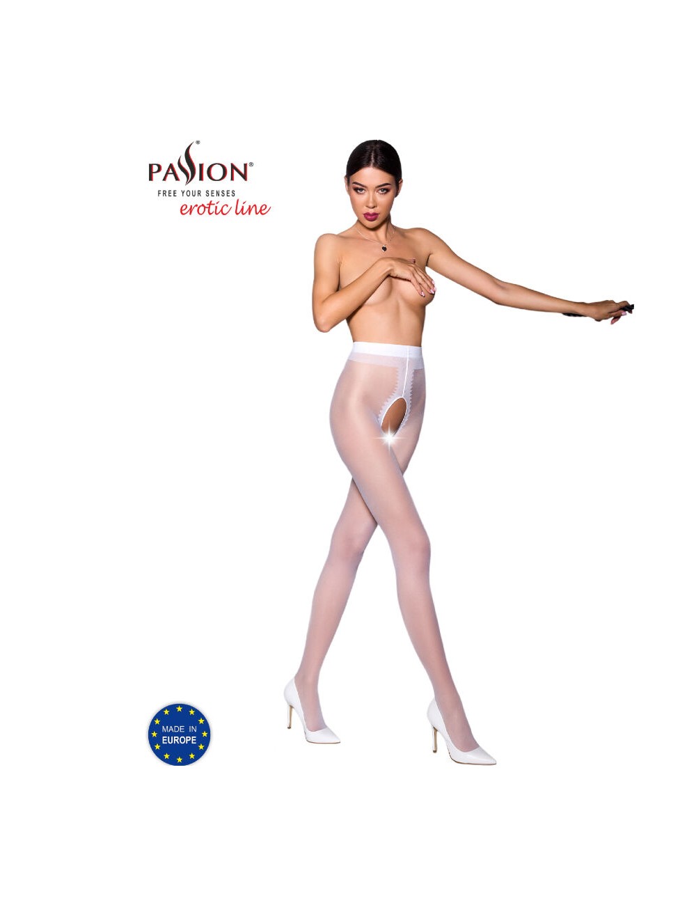 PASSION - TIOPEN 007 COLLANT BIANCO 1/2 20 DEN PASSION - TIOPEN 007 COLLANT BIANCO 1/2 20 DEN