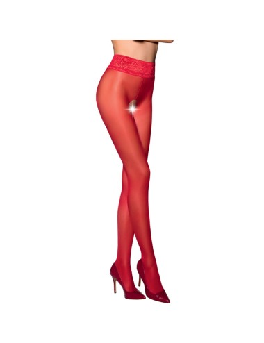 PASSION - TIOPEN 008 COLLANT ROSSO 3/4 30 DEN