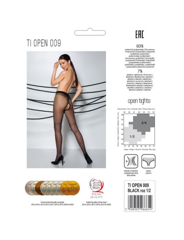 PASSION - TIOPEN 009 COLLANT NERO 1/2 20 DEN