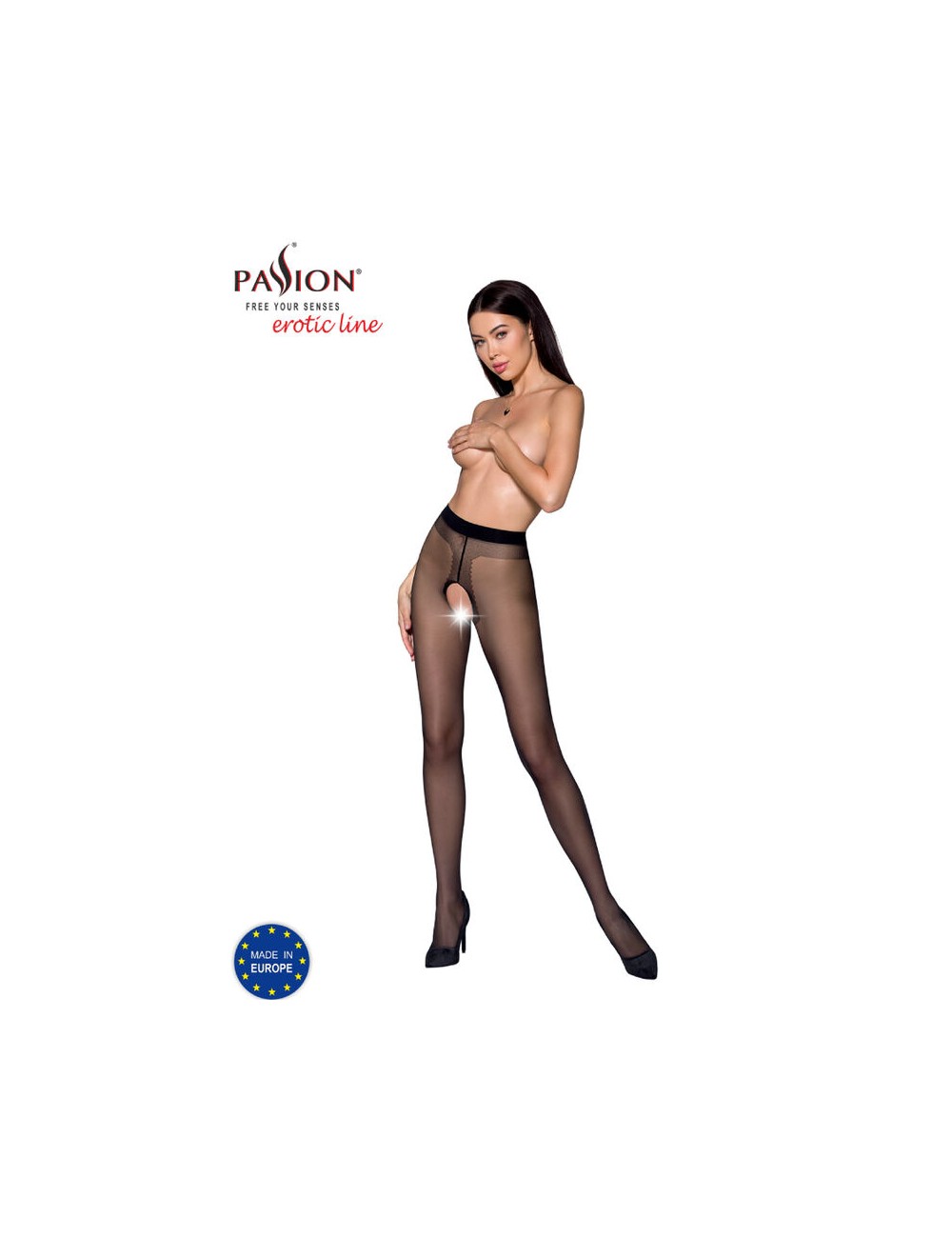 PASSION - TIOPEN 010 COLLANT NERO 1/2 20 DEN PASSION - TIOPEN 010 COLLANT NERO 1/2 20 DEN