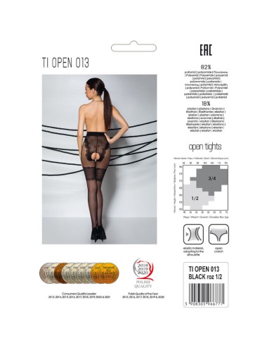 PASSION - TIOPEN 013 COLLANT NERO 1/2 20/40 DEN