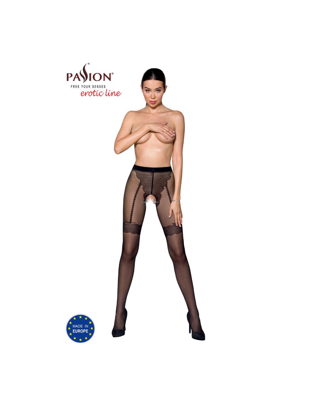 PASSION - TIOPEN 016 COLLANT NERO 1/2 20 DEN