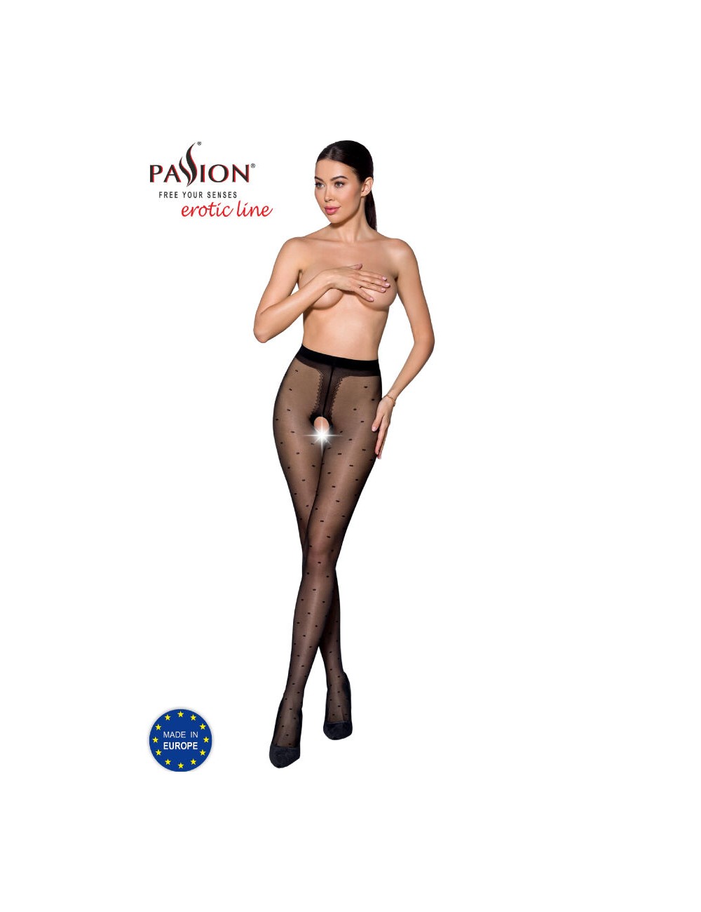PASSION - TIOPEN 018 COLLANT NERO 1/2 20 DEN PASSION - TIOPEN 018 COLLANT NERO 1/2 20 DEN