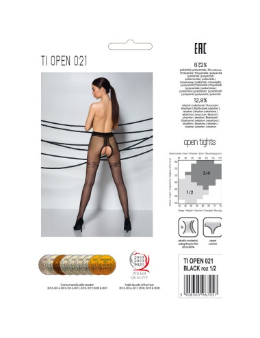 PASSION - TIOPEN 021 COLLANT NERO 1/2 20 DEN