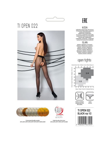 PASSION - TIOPEN 022 COLLANT NERO 1/2 20 DEN