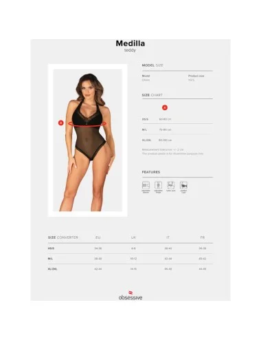 OBSESSIVE - TEDDY MEDILLA XS/S