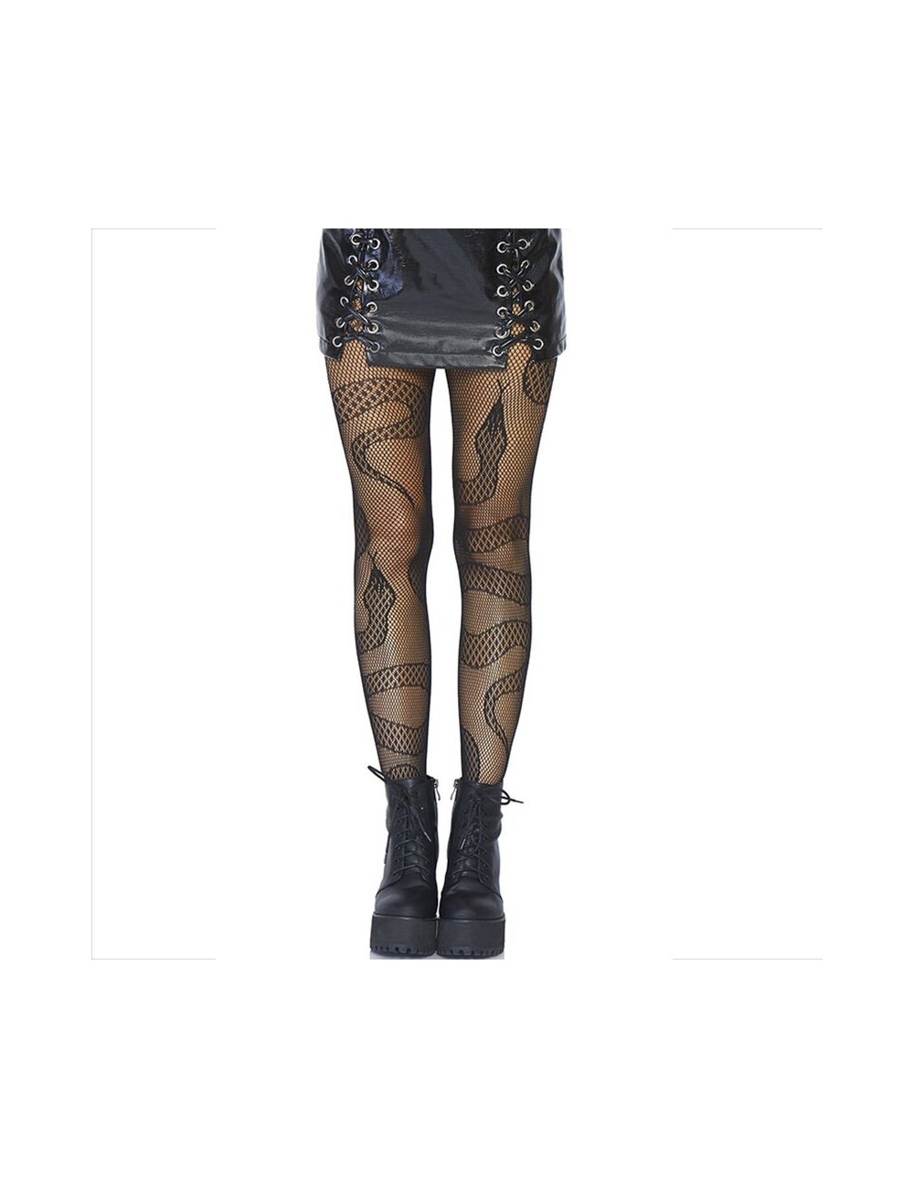 LEG AVENUE - CALZE A RETE SERPENTI NERE LEG AVENUE - CALZE A RETE SERPENTI NERE