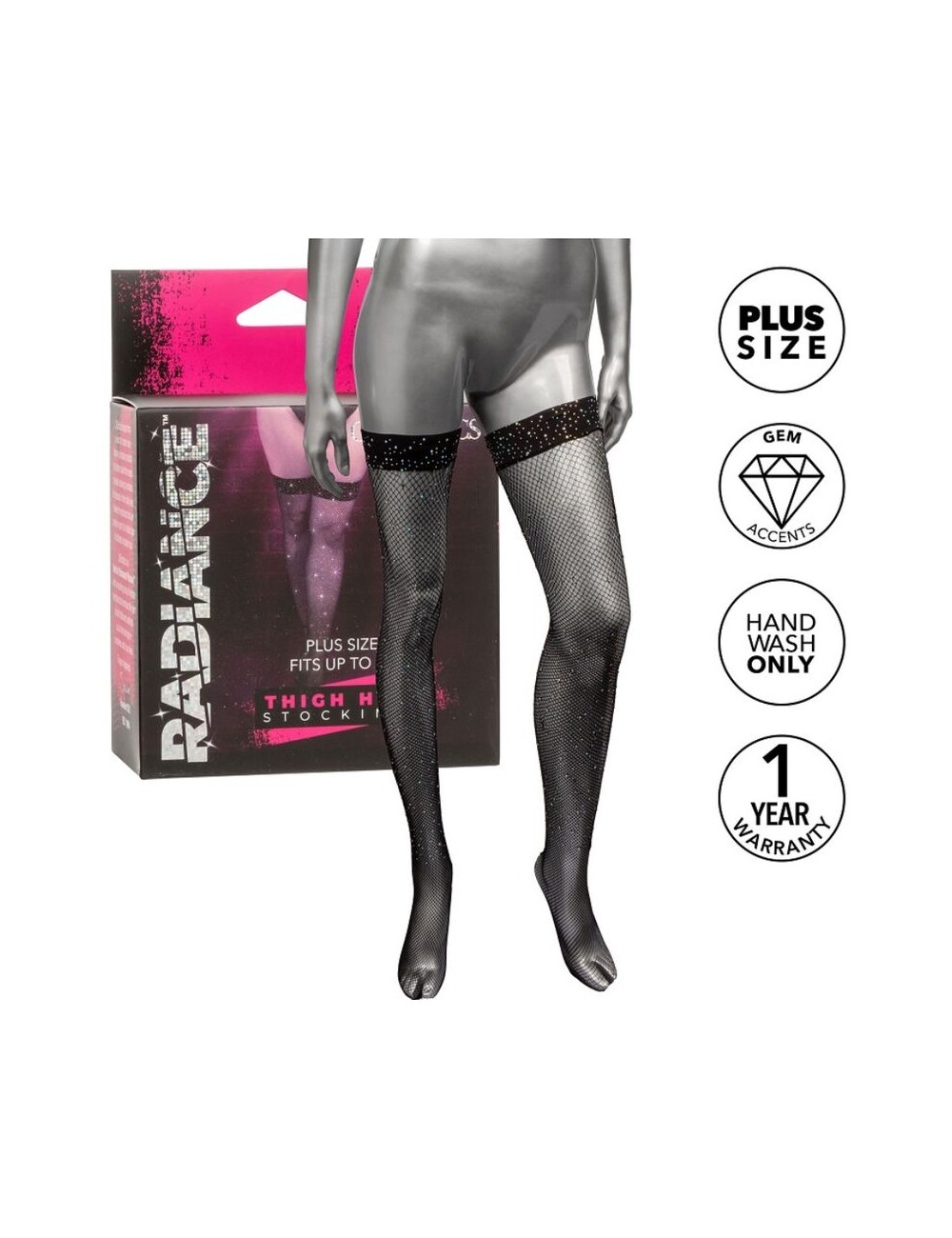 RADIANCE - CALZE ALTE RINO TAGLIA PLUS