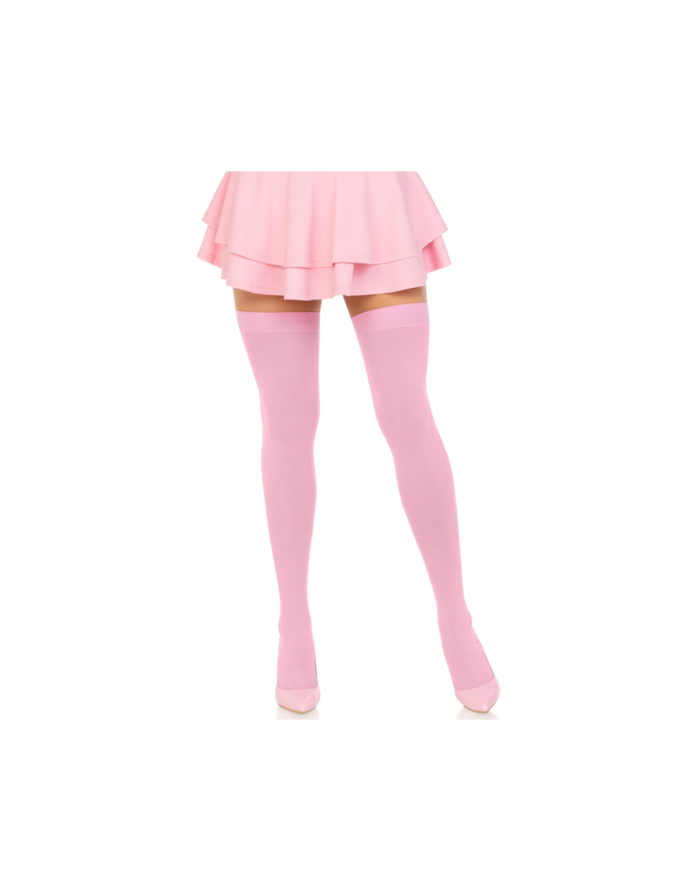 LEG AVENUE - CALZINI IN NYLON ROSA