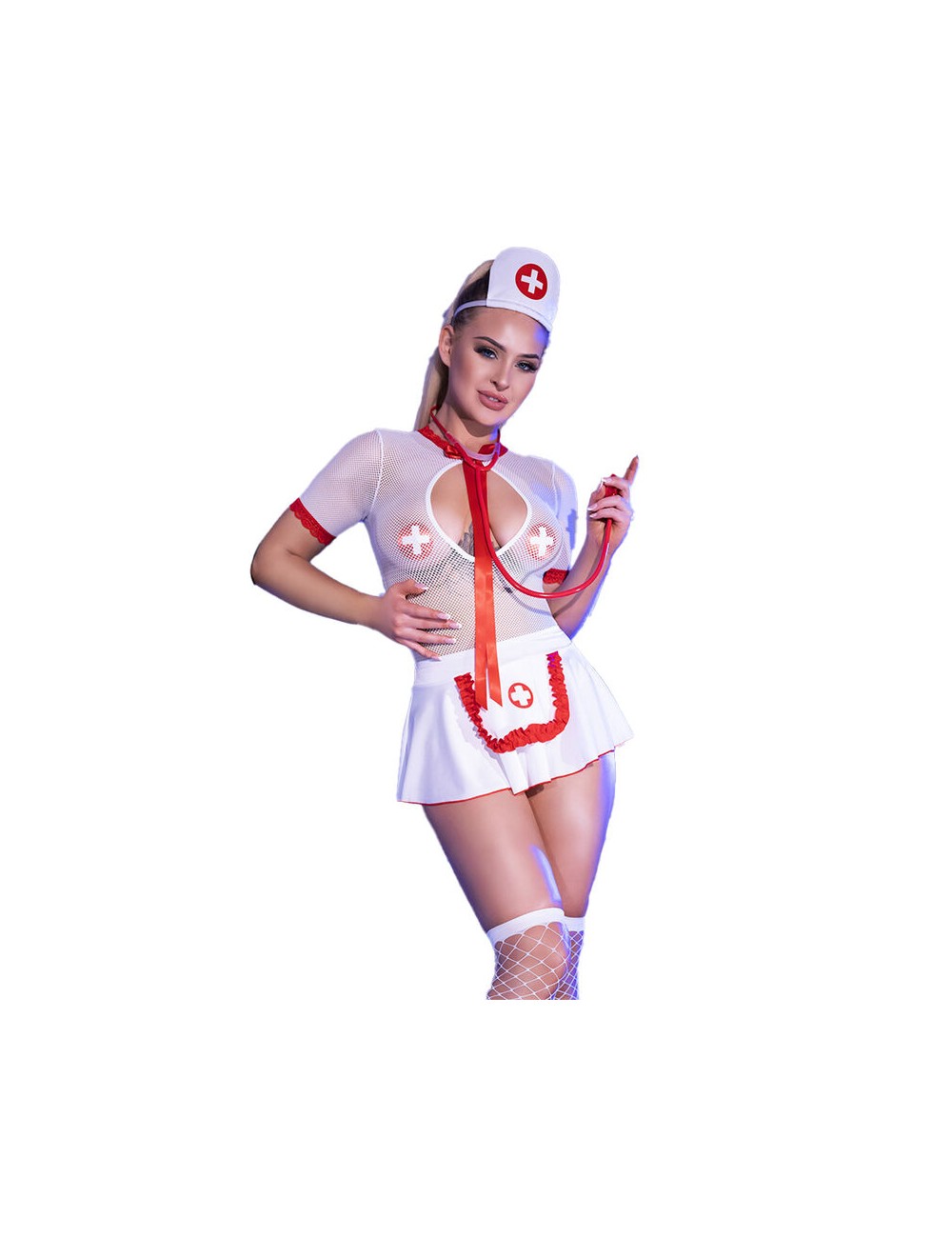 CHILIROSE - CR 4365 COSTUME INFERMIERA SEXY L/XL CHILIROSE - CR 4365 COSTUME INFERMIERA SEXY L/XL