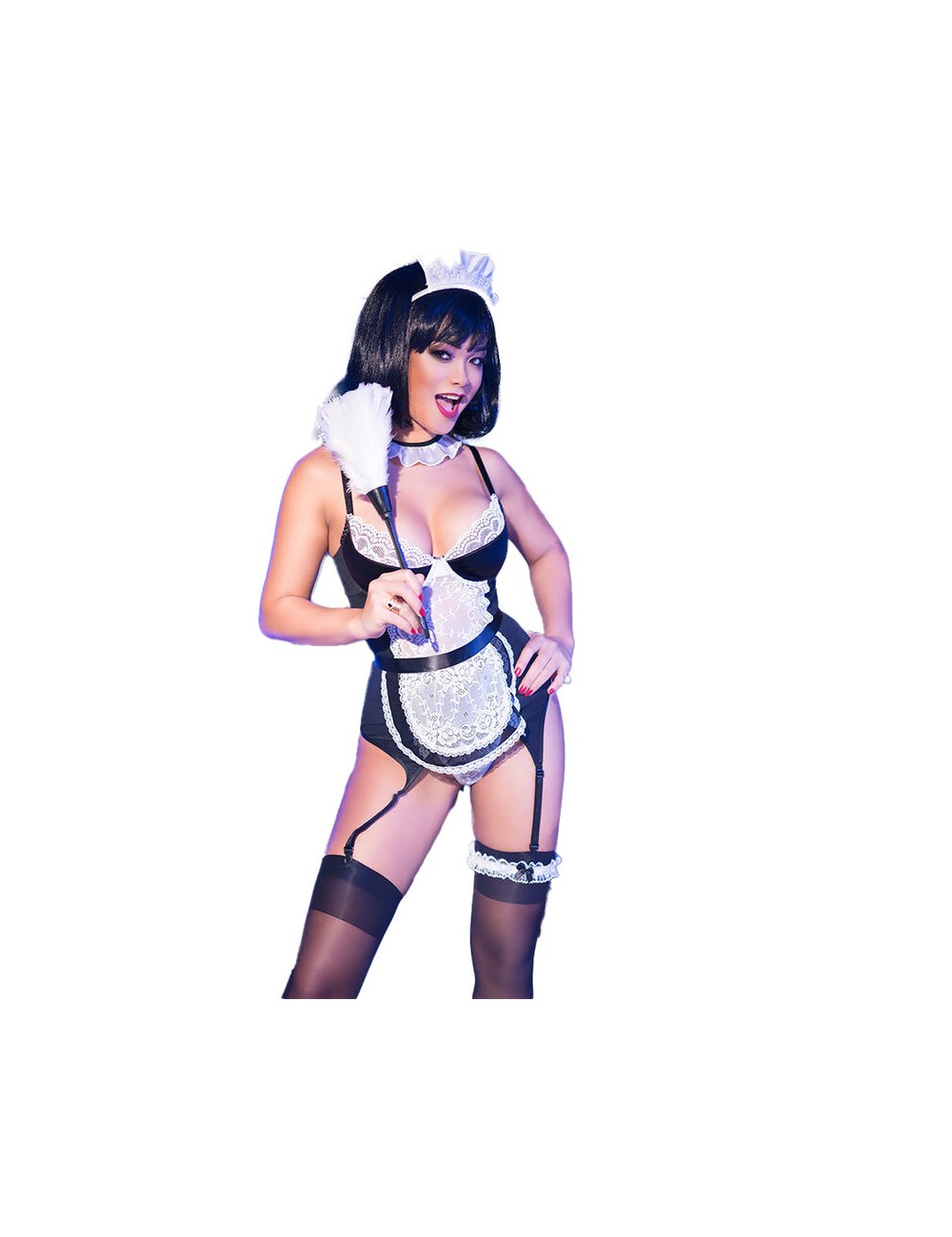 CHILIROSE - CR 4152 COSTUME DOMESTICA S/M CHILIROSE - CR 4152 COSTUME DOMESTICA S/M