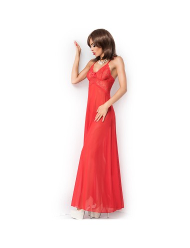 CHILIROSE - CR 3883 BABYDOLL LUNGA ROSSA L/XL
