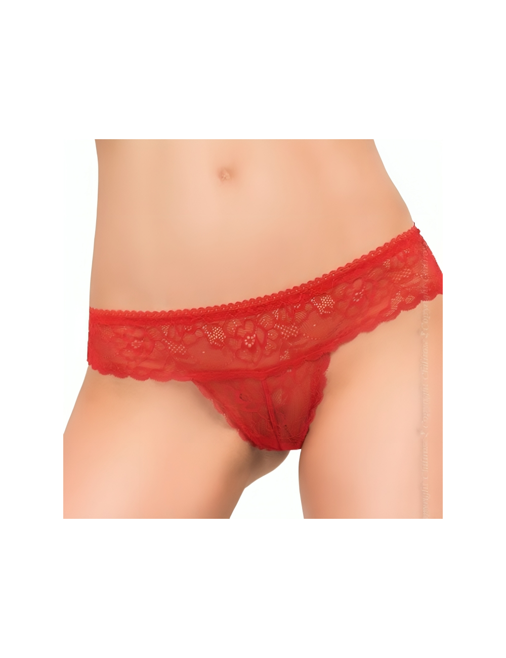 CHILIROSE - CR 3853 SLIP ROSSO S/M CHILIROSE - CR 3853 SLIP ROSSO S/M