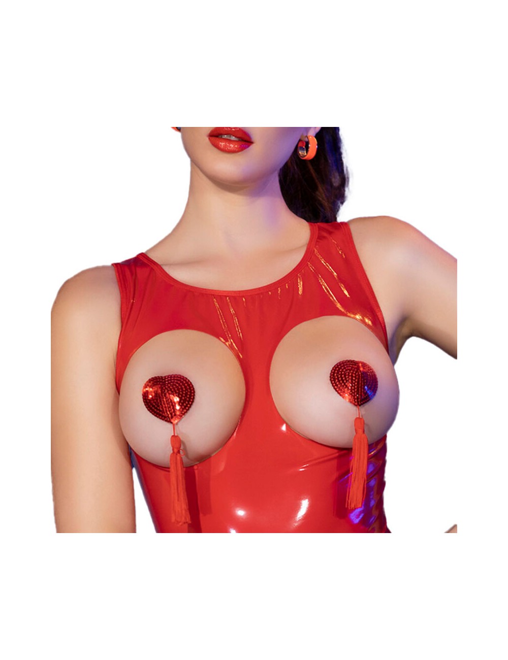 CHILIROSE - CR 4626 COPERCHI PER CAPEZZOLI ROSSO