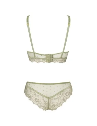LIVCO CORSETTI FASHION - PINE LC 90667 REGGISENO + SLIP KHAKI
