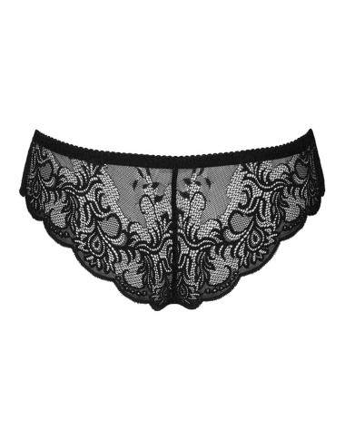 LIVCO CORSETTI FASHION - LOVE STORY LC 90679 PANTY CROTCHLESS NERO