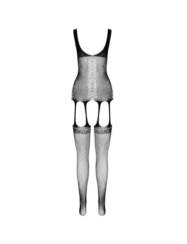 PASSION - COLLEZIONE ECO BODYSTOCKING ECO BS007 NERO
