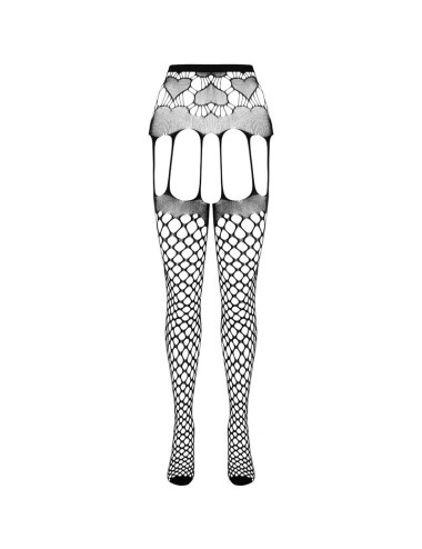 PASSION - COLLEZIONE ECO BODYSTOCKING ECO S009 NERO