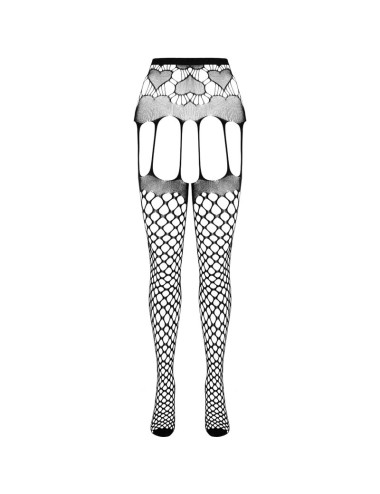 PASSION - COLLEZIONE ECO BODYSTOCKING ECO S009 BIANCO