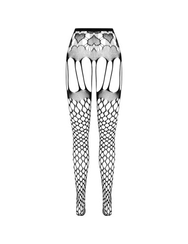 PASSION - COLLEZIONE ECO BODYSTOCKING ECO S009 BIANCO