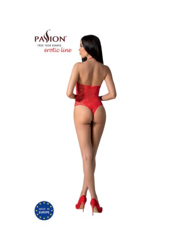 PASSION - BS094 BODYSTOCK ROSSO TAGLIA UNICA