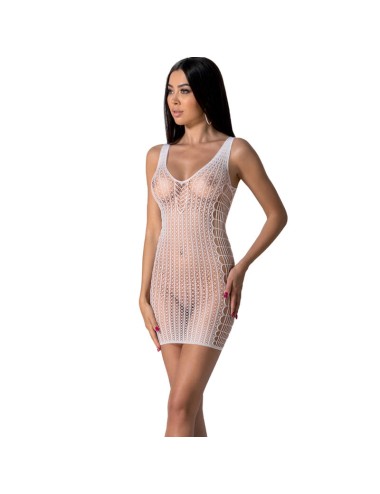 PASSION - BS097 BODYSTOCKING BIANCO TAGLIA UNICA