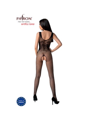 PASSION - BS098 BODYSTOCKING NERO TAGLIA UNICA