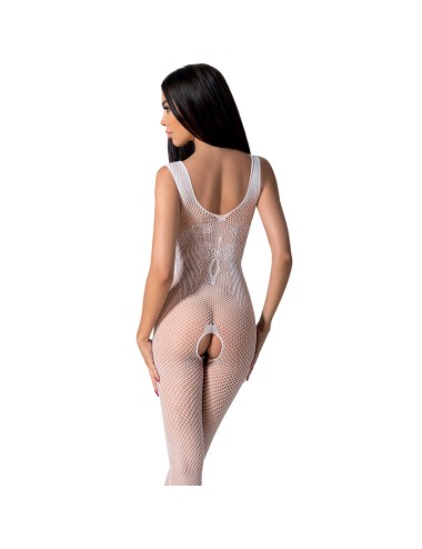 PASSION - BS098 BODYSTOCKING BIANCO TAGLIA UNICA