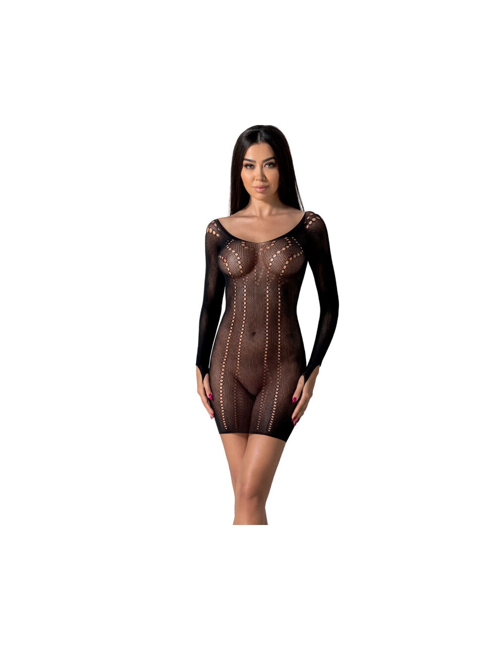 PASSION - BS101 BODYSTOCKING NERO TAGLIA UNICA PASSION - BS101 BODYSTOCKING NERO TAGLIA UNICA