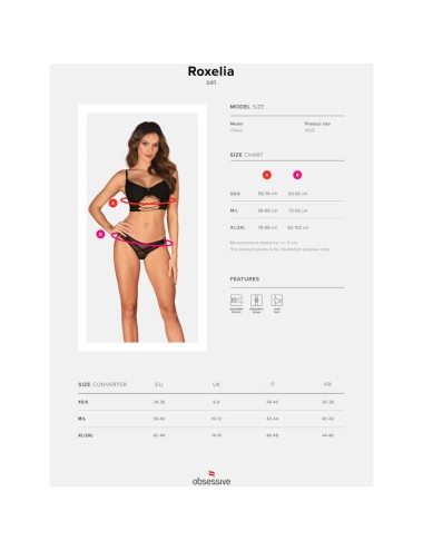 OBSESSIVE - ROXELIA SET DUE PEZZI M/L