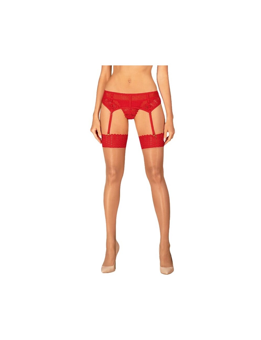 OBSESSIVE - COLLANT ROSSO INGRIDIA XS/S OBSESSIVE - COLLANT ROSSO INGRIDIA XS/S
