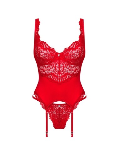 OBSESSIVE - CORSETTO AMOR CHERRIS E TANGA S/M
