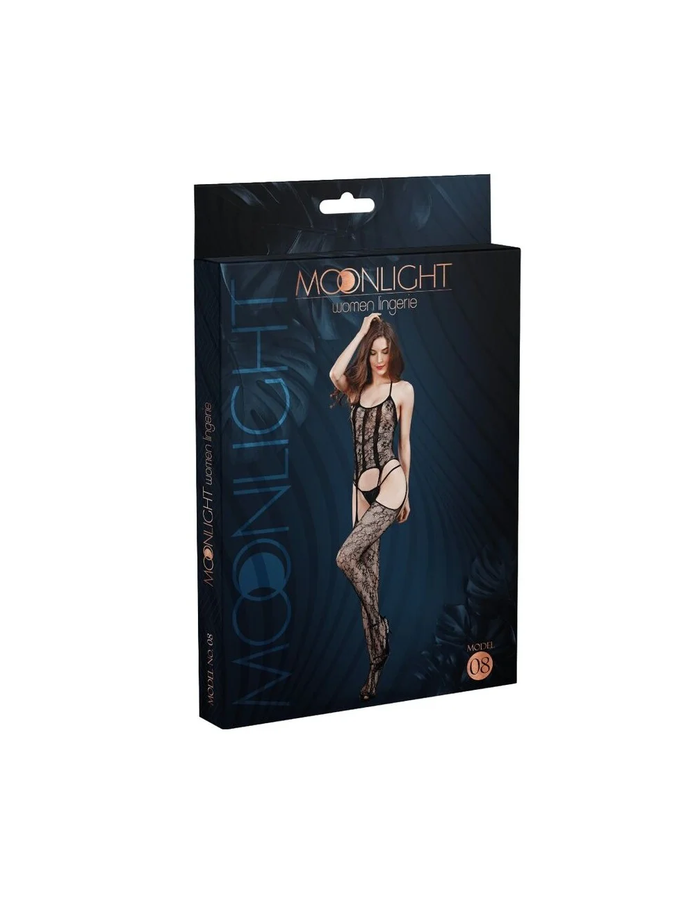 MOONLIGHT - BODYSTOCKING MODELLO 8 NERO TAGLIA UNICA MOONLIGHT - BODYSTOCKING MODELLO 8 NERO TAGLIA UNICA