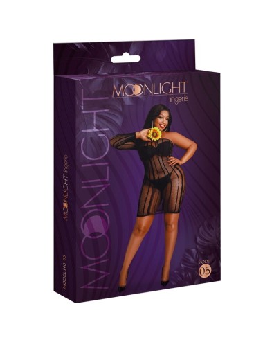 MOONLIGHT - ABITO MODELLO 5 NERO TAGLIA PLUS