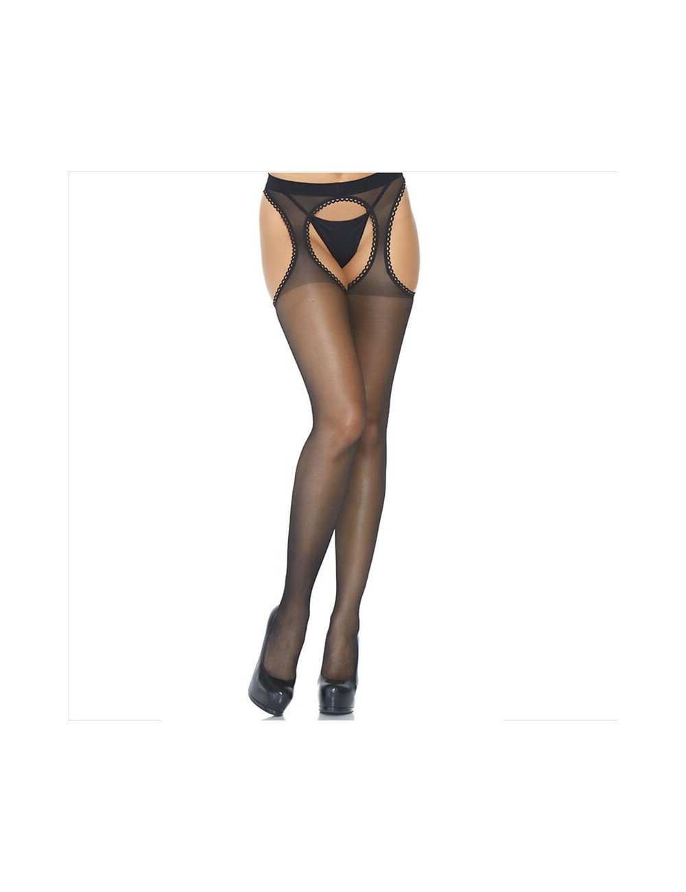 LEG AVENUE - CALZE REGGETTIERE TRASPARENTI LEG AVENUE - CALZE REGGETTIERE TRASPARENTI