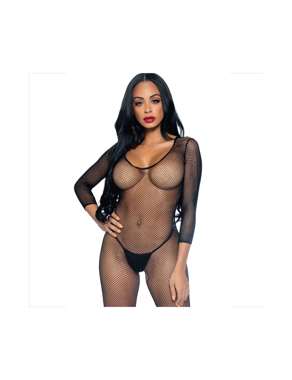 LEG AVENUE - BODYSTOCKING ANTERIORE EV LEG AVENUE - BODYSTOCKING ANTERIORE EV