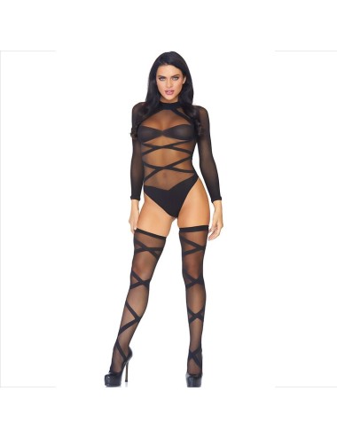 LEG AVENUE - SET 2 PEZZI CORPO E COSCIA